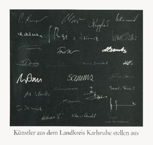K&uuml;nstler aus dem Landkreis Karlsruhe