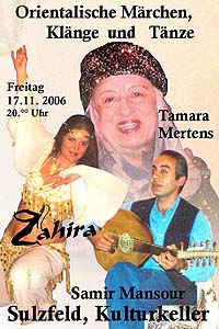 Orientalische M&auml;rchen, Kl&auml;nge und T&auml;nze